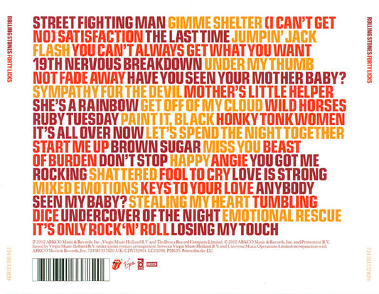 Rolling Stones* : Forty Licks (2xCD, Comp)