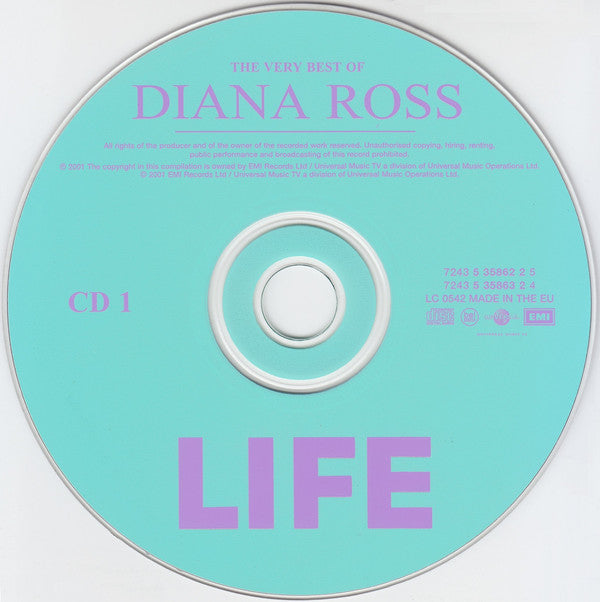 Diana Ross : Love & Life - The Very Best Of Diana Ross (2xCD, Comp)