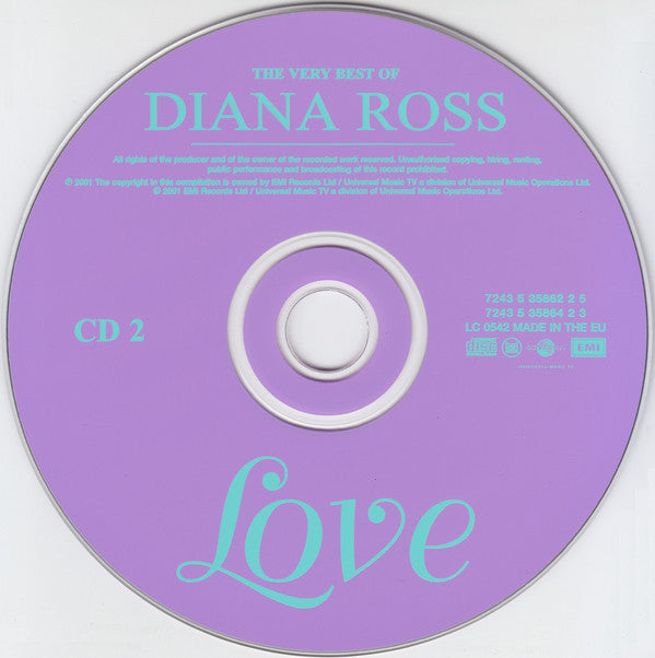 Diana Ross : Love & Life - The Very Best Of Diana Ross (2xCD, Comp)