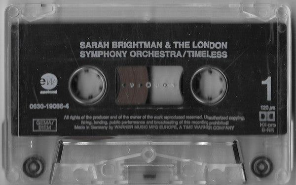 Sarah Brightman & London Symphony Orchestra : Timeless (Cass, Album, Dol)