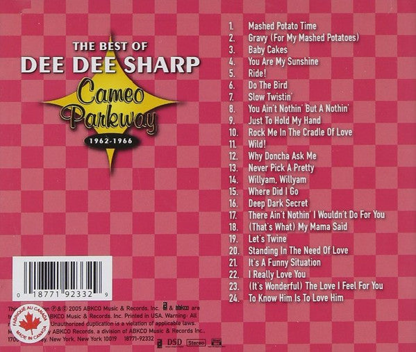 Dee Dee Sharp : The Best Of Dee Dee Sharp (Cameo Parkway 1962-1966) (CD, Comp)
