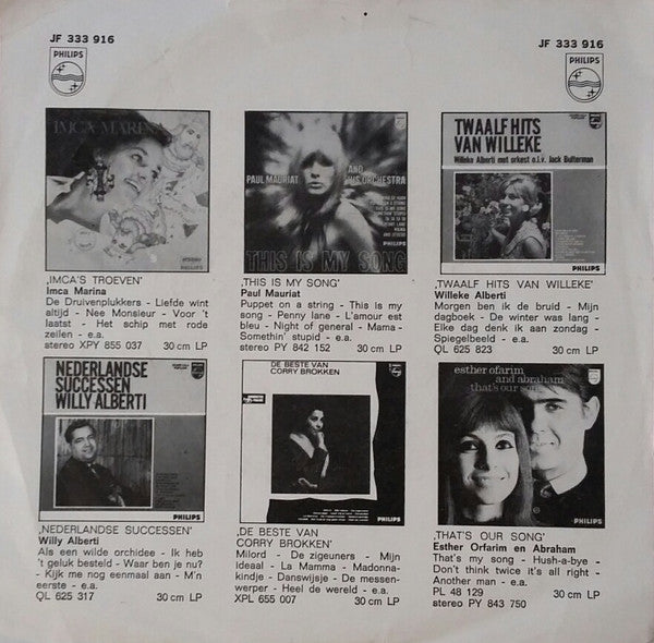 John Woodhouse : Springtime / Het Vissersmeisje (7", Single, Mono)