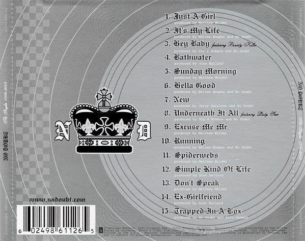 No Doubt : The Singles 1992 - 2003 (CD, Comp)