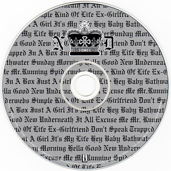 No Doubt : The Singles 1992 - 2003 (CD, Comp)