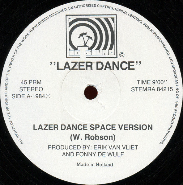 Laserdance : Lazer Dance (12")