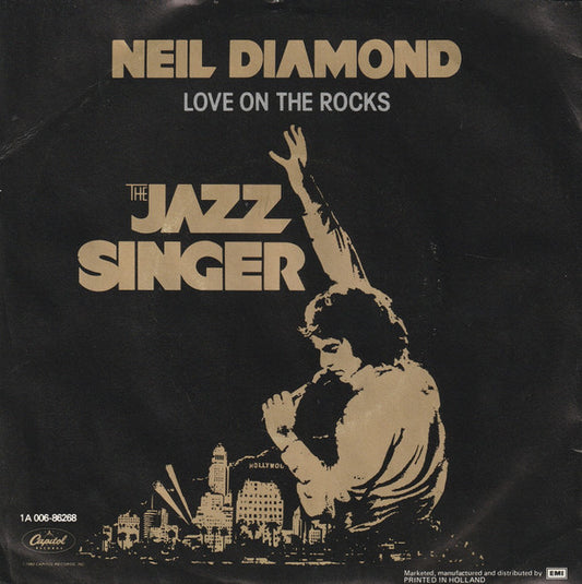 Neil Diamond : Love On The Rocks (7", Single)