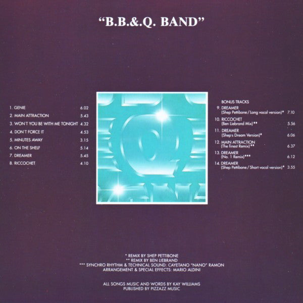 The Brooklyn, Bronx & Queens Band : Genie (CD, Album, RE, RM)
