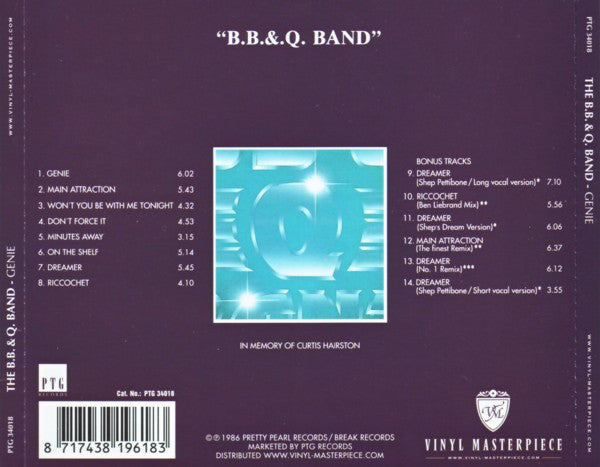 The Brooklyn, Bronx & Queens Band : Genie (CD, Album, RE, RM)