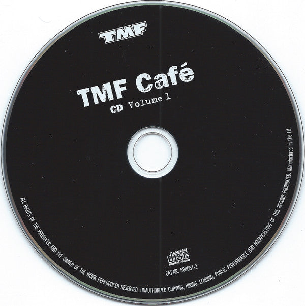 Various : TMF Café Volume 1 (CD, Comp + DVD, Comp)