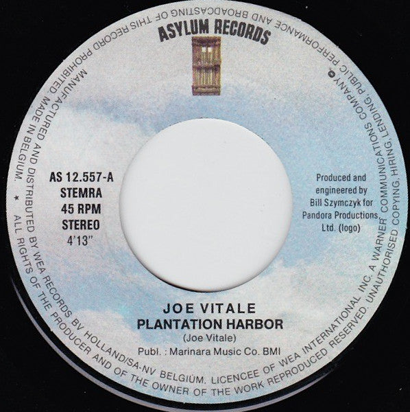 Joe Vitale : Plantation Harbor (7", Single)