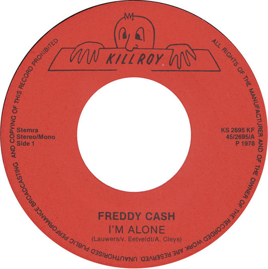 Freddy Cash : I'm Alone (7")