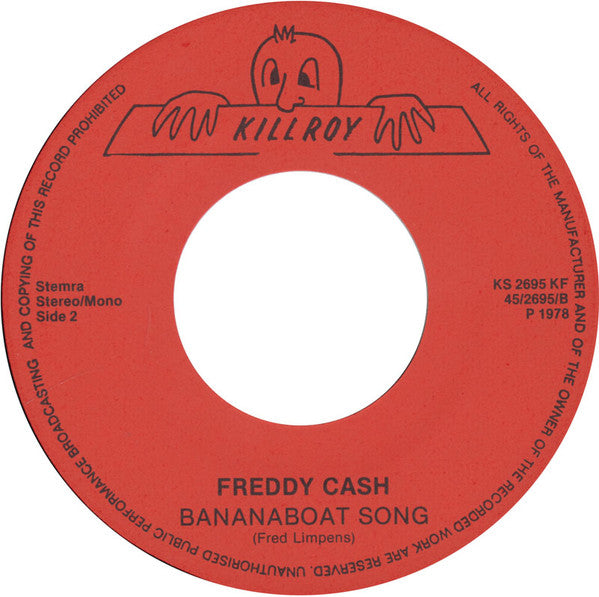 Freddy Cash : I'm Alone (7")