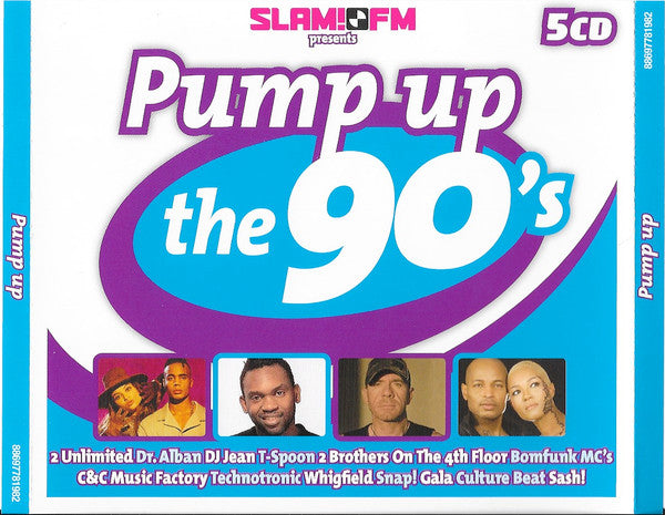 Various : SLAM!FM presents Pump Up The 90's (5xCD, Comp)