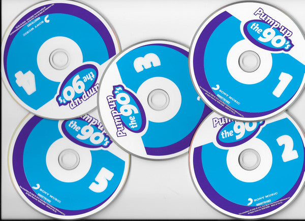Various : SLAM!FM presents Pump Up The 90's (5xCD, Comp)