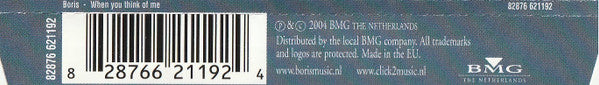 Boris (4) : When You Think Of Me (CD, Maxi)