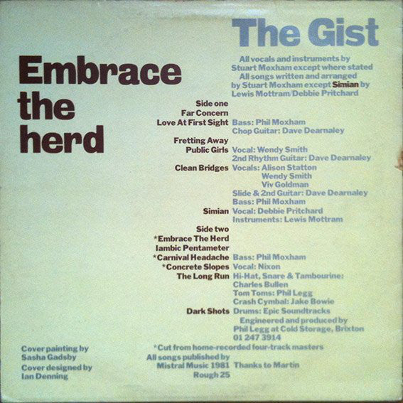 The Gist : Embrace The Herd (LP, Album)