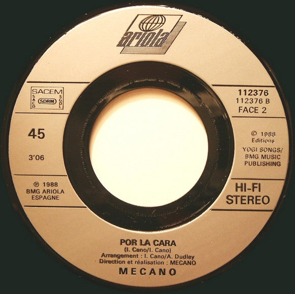 Mecano : No Hay Marcha En Nueva York (7")