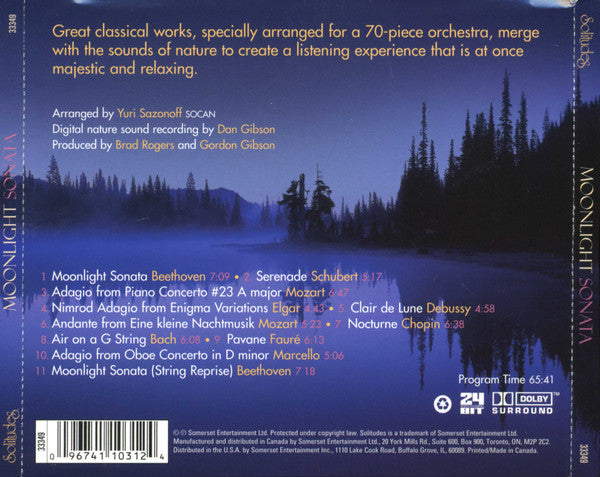 Various : Moonlight Sonata (CD)