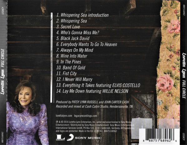 Loretta Lynn : Full Circle (CD, Album)