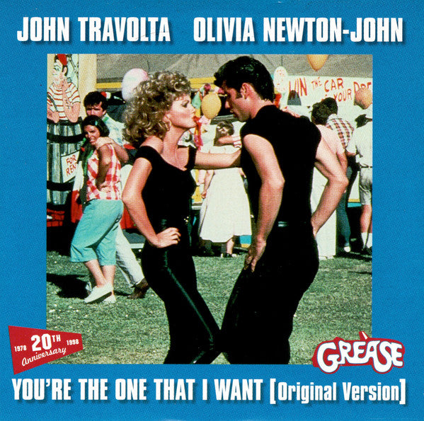 John Travolta & Olivia Newton-John : You're The One That I Want (Original Version) (CD, Single)