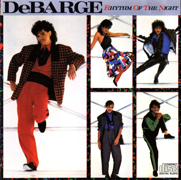 DeBarge : Rhythm Of The Night (CD, Album, RE)