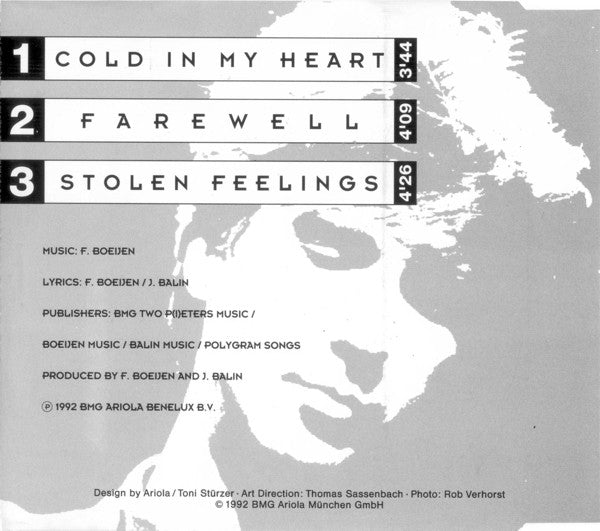 Frank Boeijen : Cold In My Heart (CD, Maxi)