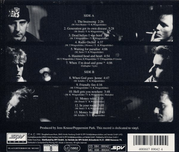 Fury In The Slaughterhouse : Mono (CD, Album)