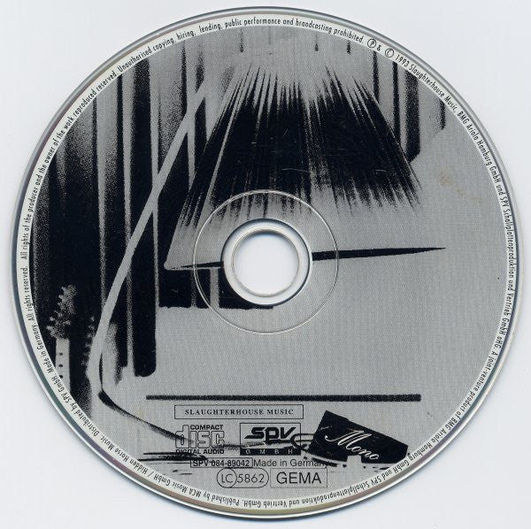 Fury In The Slaughterhouse : Mono (CD, Album)