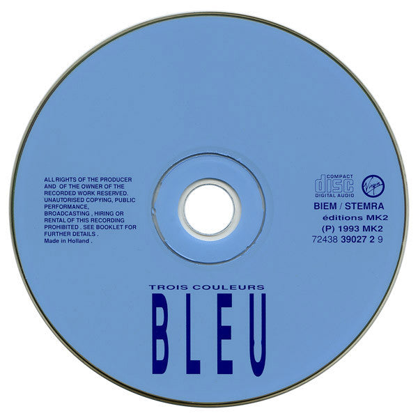 Zbigniew Preisner : Trois Couleurs: Bleu (Bande Originale Du Film) (CD, Album)