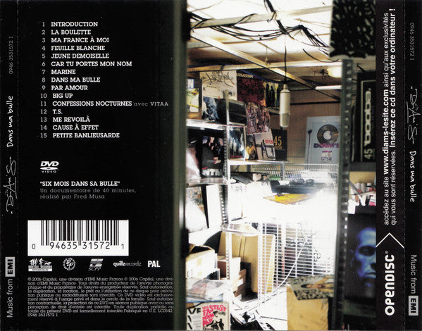 Diam's : Dans Ma Bulle (CD, Album + DVD)