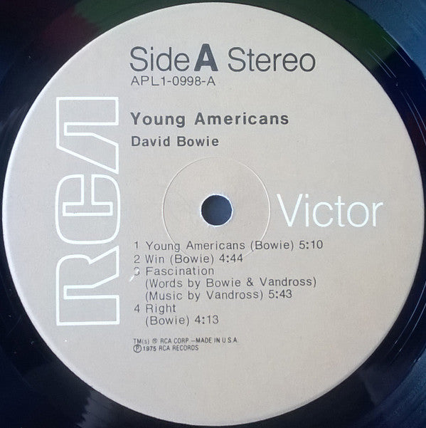 David Bowie : Young Americans (LP, Album)