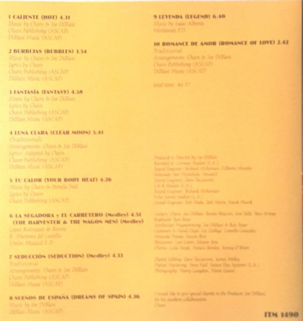 Charo : Guitar Passion (CD, Album)