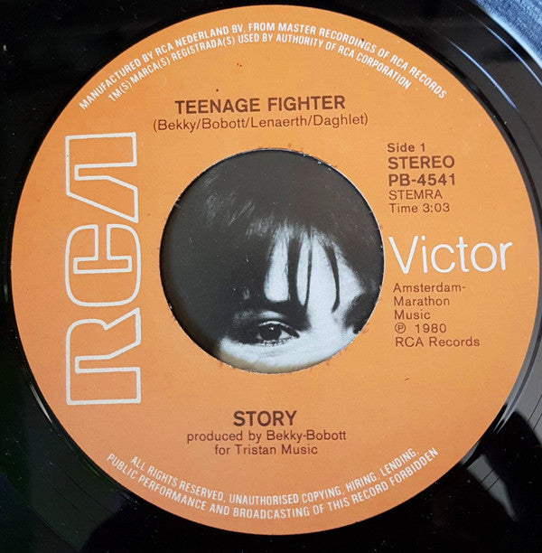 Story (3) : Teenage Fighter / I Want You (7", Single)