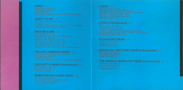 Various : Miami Vice II (New Music From The Television Series 'Miami Vice') (CD, Album, Comp)