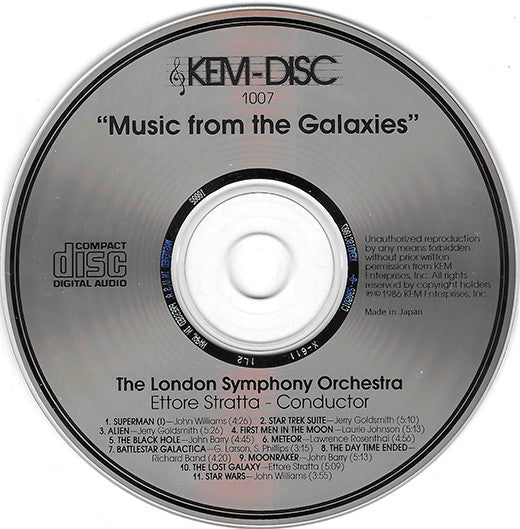 Ettore Stratta ● London Symphony Orchestra : Music From The Galaxies (CD, Comp)