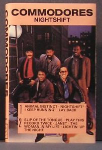 Commodores : Nightshift (Cass, Album, Club, Dol)