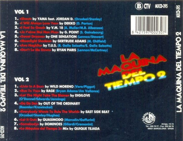 Various : La Maquina Del Tiempo 2 (2xCD, Comp)
