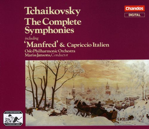 Pyotr Ilyich Tchaikovsky : Oslo Filharmoniske Orkester, Mariss Jansons : The Complete Symphonies (7xCD, Comp + Box)