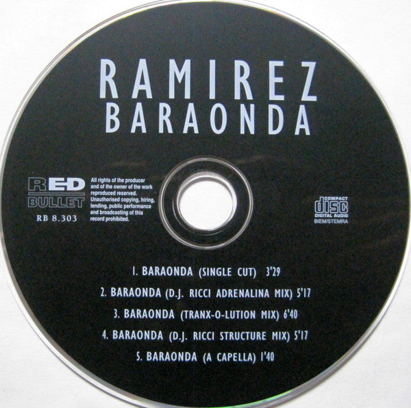 Ramirez : Baraonda (CD, Maxi)