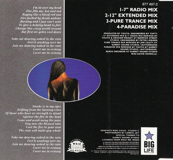 Blue Pearl : Naked In The Rain (CD, Single)