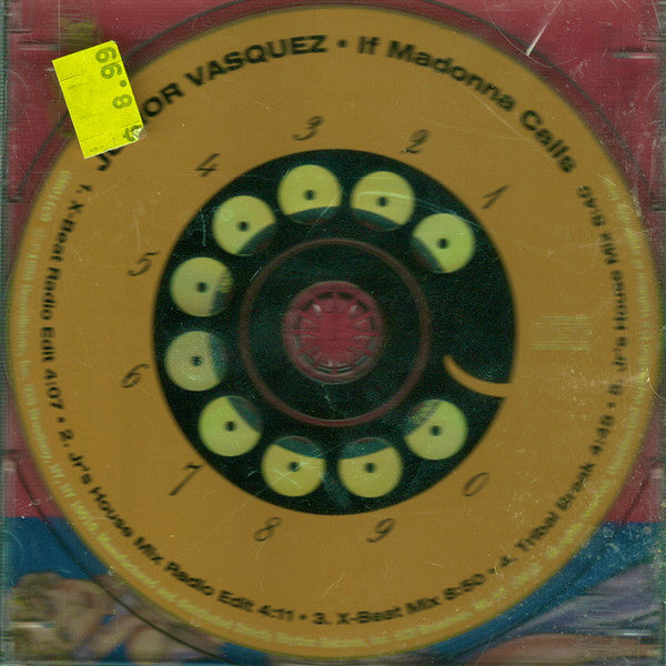 Junior Vasquez, Franklin Fuentes : If Madonna Calls (CD, Maxi)