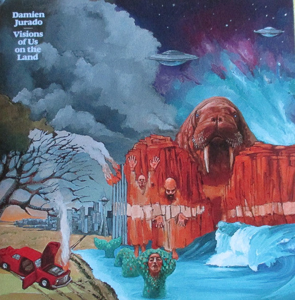 Damien Jurado : Visions Of Us On The Land (CD, Album, Promo)