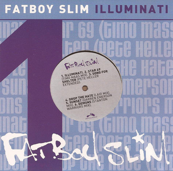 Fatboy Slim : Illuminati (CD, EP, CD1)