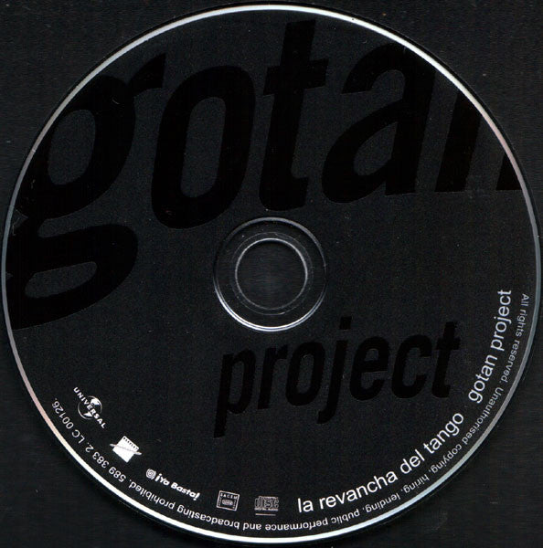 Gotan Project : La Revancha Del Tango (CD, Album, Dig)