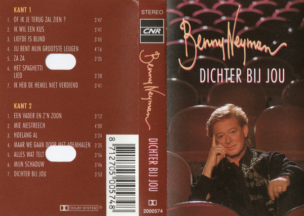 Benny Neyman : Dichter Bij Jou (Cass, Album)