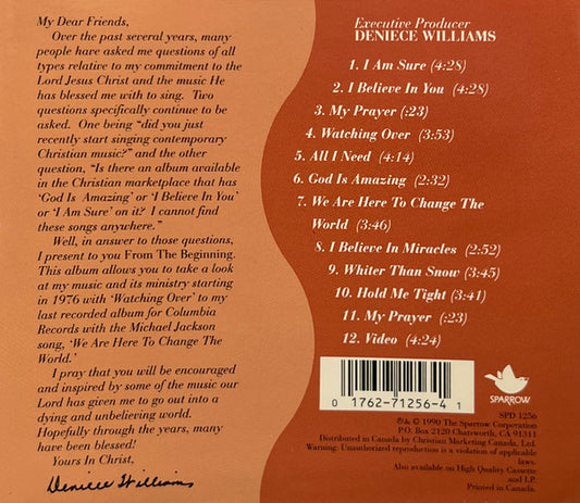 Deniece Williams : From The Beginning (CD, Comp)