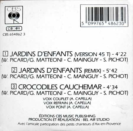 Début De Soirée : Jardins D'Enfants (CD, Mini)