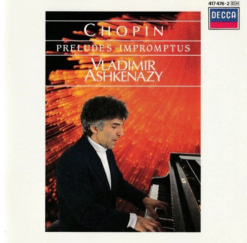 Frédéric Chopin - Vladimir Ashkenazy : Preludes & Impromptus (CD, Comp)
