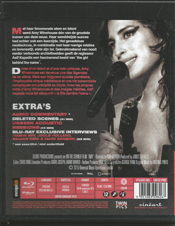 Amy Winehouse : Amy (The Girl Behind The Name) (Blu-ray)