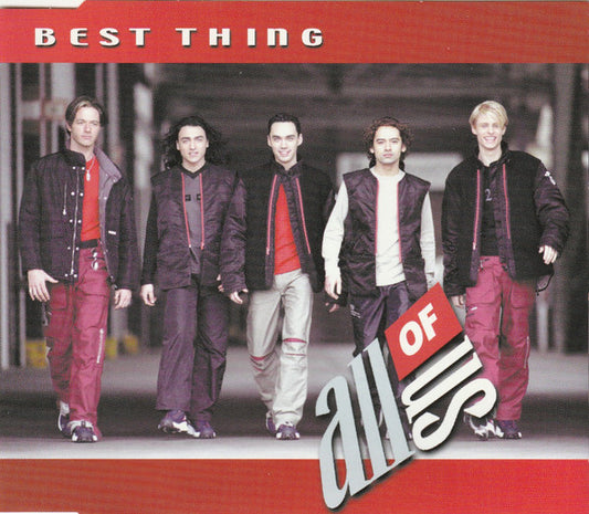 All Of Us (3) : Best Thing (CD, Maxi)